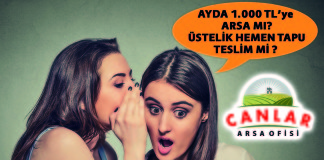 Herkesi arsa sahibi yapacak kampanya